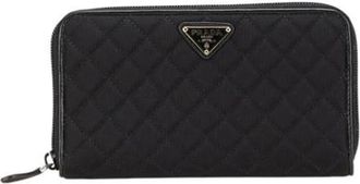 Prada Pre-owned Vintage Nylon Portemonnee - Dames - Vintage Accessoires - Zwart - ONE Size - Nylon - Vintage