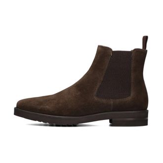 Mazzeltov Bruine Chelsea Laarzen voor Heren - Heren - Schoenen - Bruin - Maat: 40 EU Leer
