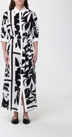 Max Mara Abito chemisier in setacon stampa floreale