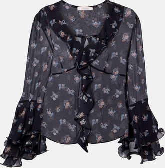 Dorothee Schumacher Blusa Airy Daydream in georgette