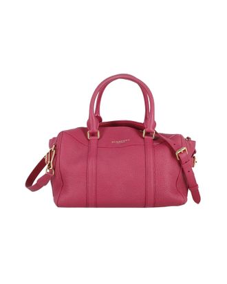 Burberry Burberry Bee Handle Bag in roze leer