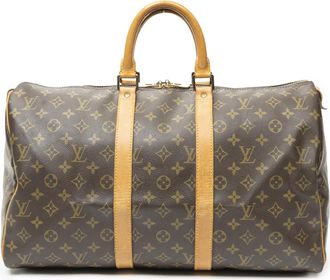 Louis Vuitton Pre-owned Womens Keepall 45 Travel Bag - Brown - One Size