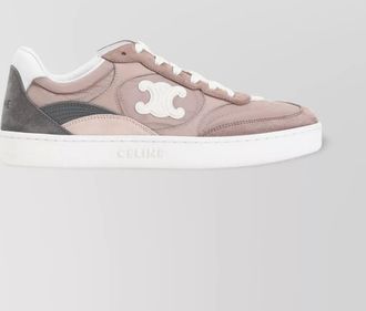 Celine panelled low-top rubber sole sneakers