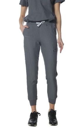 Members Only Valencia Jogger Scrub Pants in Graphite at Nordstrom, Size Xx-Large