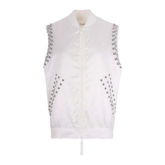 P.A.R.O.S.H. Vests, female, White, Size: S Vetsibilit&agrave; Relaxed Vest