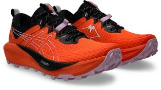 Asics Trailrunningschuh ASICS GEL-TRABUCO 13, Damen, Gr. 37,5, orange (nova orange, light ube), Textil, Schuhe Trailrunningschuh