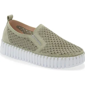 Ilse Jacobsen Tulip Slip-On Sneaker in Celadon at Nordstrom, Size 11Us