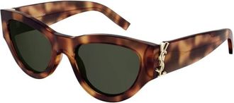 Saint Laurent SL M94 Zonnebril - unisex - Zonnebrillen - Bruin - 53 MM - Accessoires