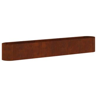 vidaXL Cama De Jard&iacute;n Elevada Acero Oxidado 280 X 40 X 40 Cm Vidaxl