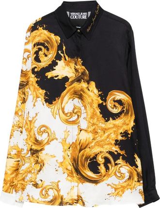 Versace Jeans Couture Baroque-print Shirt