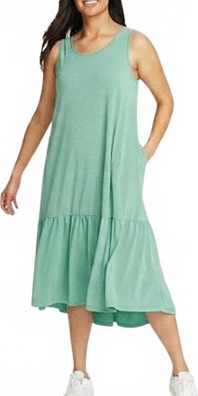 Eddie Bauer Departure Sleeveless Midi Dress - Plus In Dusty Loden