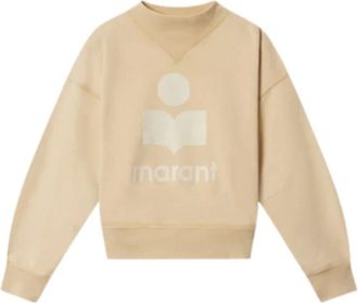 Isabel Marant Isabel Marant, Sweatshirts, female, Beige, Size: 2XS Moby Sweatshirt