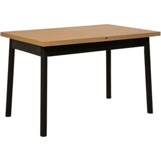 Dmora Tavolo Allungabile Pherkad, Allungabile, 8 Posti, 75x153x75h cm Nero