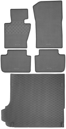 OEM Juego De Alfombrillas De Goma Para Coche Y Alfombrilla Para Maletero Para Bmw X3 E83 Suv (desde Enero De 2004 Hasta Octubre De 2010)