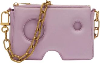 Off-white Lilac Purple Burrow Small Shoulder Bag