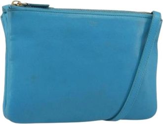 Celine Borsa a spalla vintage Pre-owned - - Pre-owned - Donna - Blu - ONE SIZE