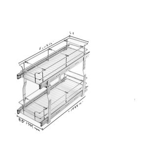 OEM Organizador De Armarios, Duradero, F&aacute;cil Instalaci&oacute;n, 8 Pulgadas