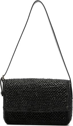 Maneb&igrave; Tassen, Dames, Zwart, ONE Size, Leer, Paloma Tas