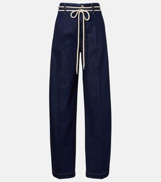 Sportmax Nembi high-rise wide-leg jeans