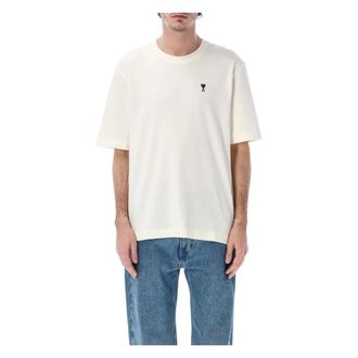 Ami Tops, Heren, Wit, M, Katoen, Place Des Victoirs Tee