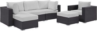 ModWay Convene 6-Piece Outdoor Patio Sectional Set