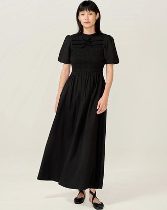 Omnes Womens Orin Dress in Black - Size: 10