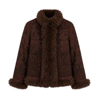 Antik Batik Sando Jacket - Jackets - Mujer - Marr&oacute;n - S