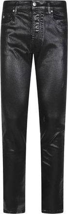 John Richmond Caelen Iggy Jeans - Heren - Slim Fit Jeans - Zwart - W31 - Katoen - Jeans