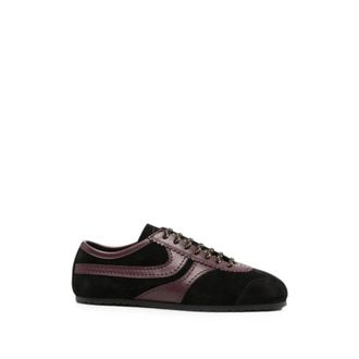 Dries Van Noten Schoenen, Dames, Bruin, 39 EU, Nylon, Platte Schoenen