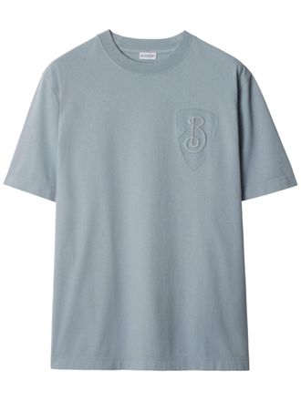 Burberry B Shield T-shirt - Blauw