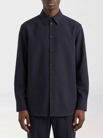 Jil Sander Camicia classica in gabardine di lana