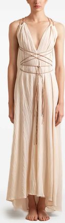 Caravana Mahahual maxi dress - Neutrals
