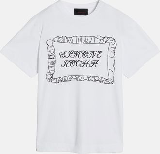 Simone Rocha T-shirt Con Stampa Pillowcase