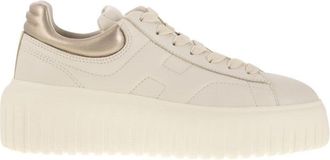 Hogan H-Stripes Leather Trainers