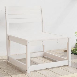 vidaXL Sof&aacute; De Jard&iacute;n Madera Maciza De Pino Blanco Vidaxl