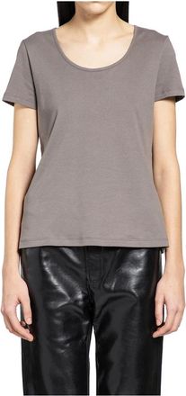 Max Mara Mujer, Camisetas, Gris, Talla: M
