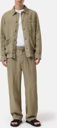 Closed Atelier Jacket In Chino Green