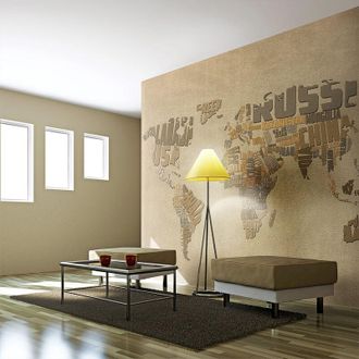 Artgeist Fotomurale - Mappa degli esploratori - 400x309