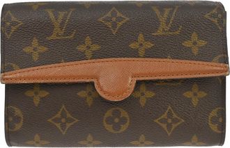 Louis Vuitton Pochette Arche Waist Monogram Canvas Brown Canvas Handbag (Pre-Owned)