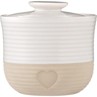 Mason Cash Rustic Charm Storage Jar, 700ml Airtight Stoneware Jar, Provincial Design in Beige at Nordstrom
