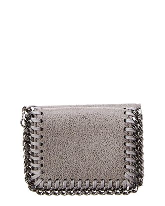 Stella McCartney Stella Mccartney Falabella Shaggy Deer Trifold Wallet