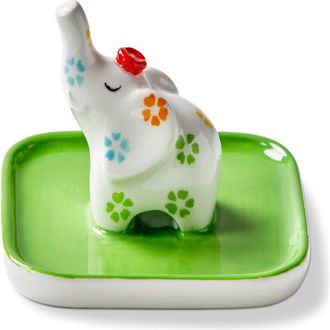 Tag Elephant Ring Holder Multi Earthenware Everyday in Green at Nordstrom
