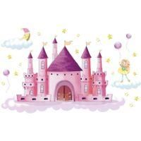 OEM 30 X 90 Cm, 1 Pegatina De Pared castillo De La Princesa - Crezuo