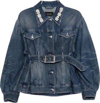 Simone Rocha Outerwears Blu-Donna