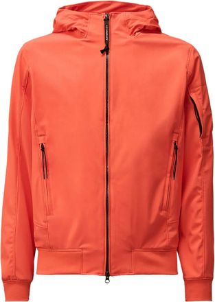 C.P. Company Giacca con cappuccio e zip - Arancione