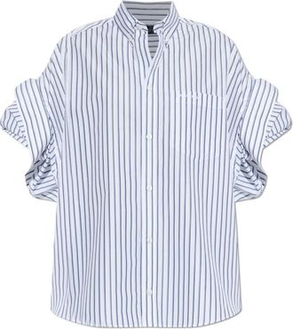 Balenciaga Shirts, female, White, Size: XS Oversize Shirt