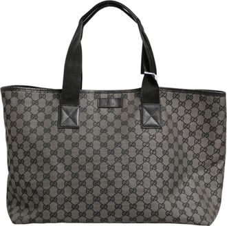 Gucci GG Canvas Tote Womens Bag (Pre-Owned)