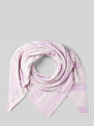 Guess Tuch aus Viskose-Mix Modell CRESIDIA KEFIAH in Rosa, Gr&ouml;&szlig;e 1