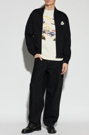 Isabel Marant Sweatshirt Mikoy, Mens, Cream