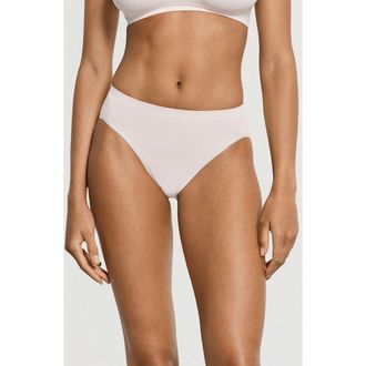Hanro Touch Feeling High Cut Briefs in Honeydew at Nordstrom, Size X-Small